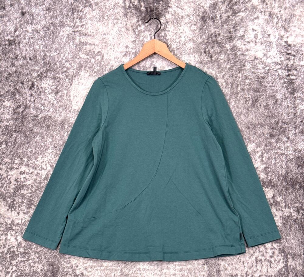 Oska Shirt 0 / US 4 / 6 Womens Green Oversized Long Sleeve